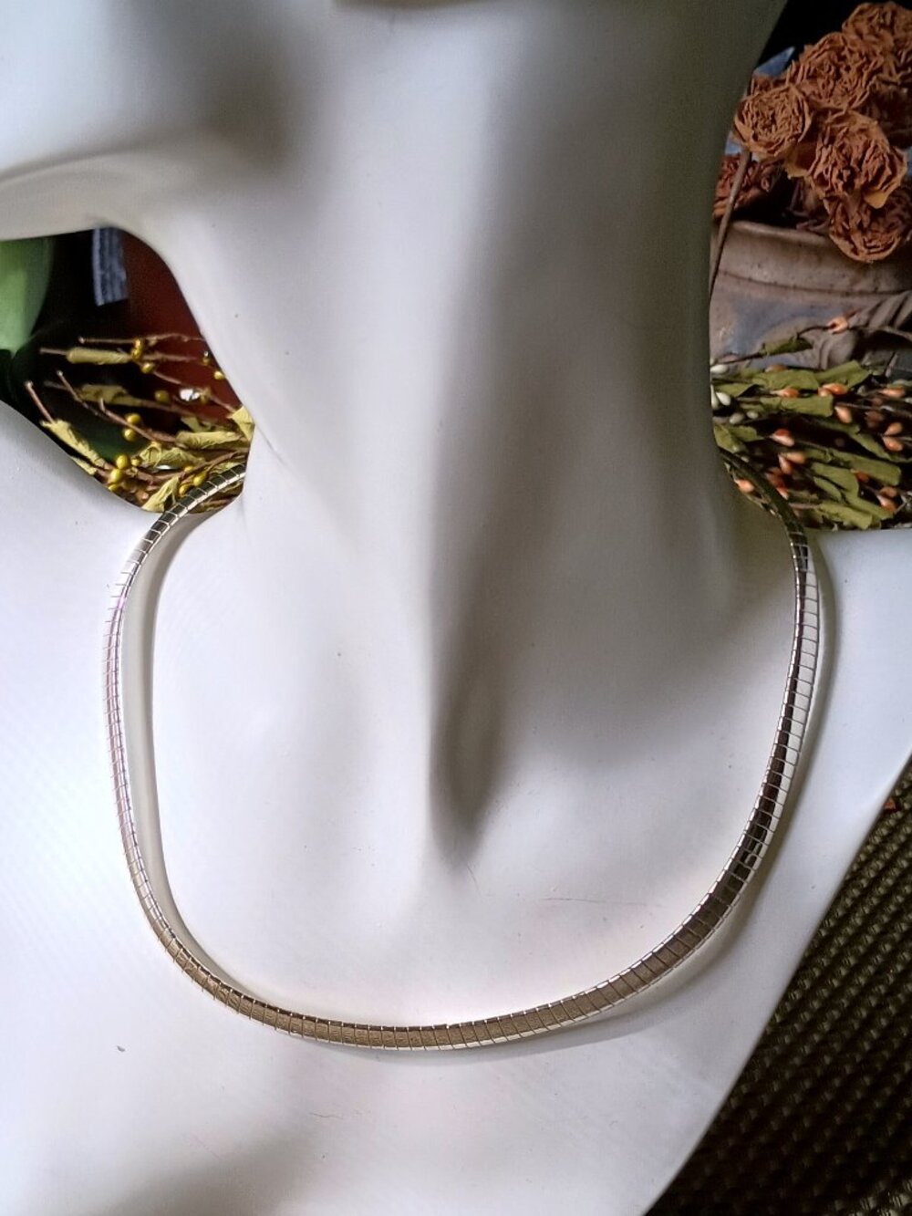 Omega Style Premier Designs SP Necklace NEW Old Stock 2006 Vintage 16" L